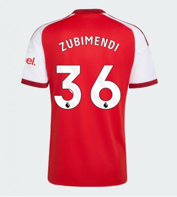 Arsenal Martin Zubimendi #36 Hemmatröja 2026-27 Kortärmad
